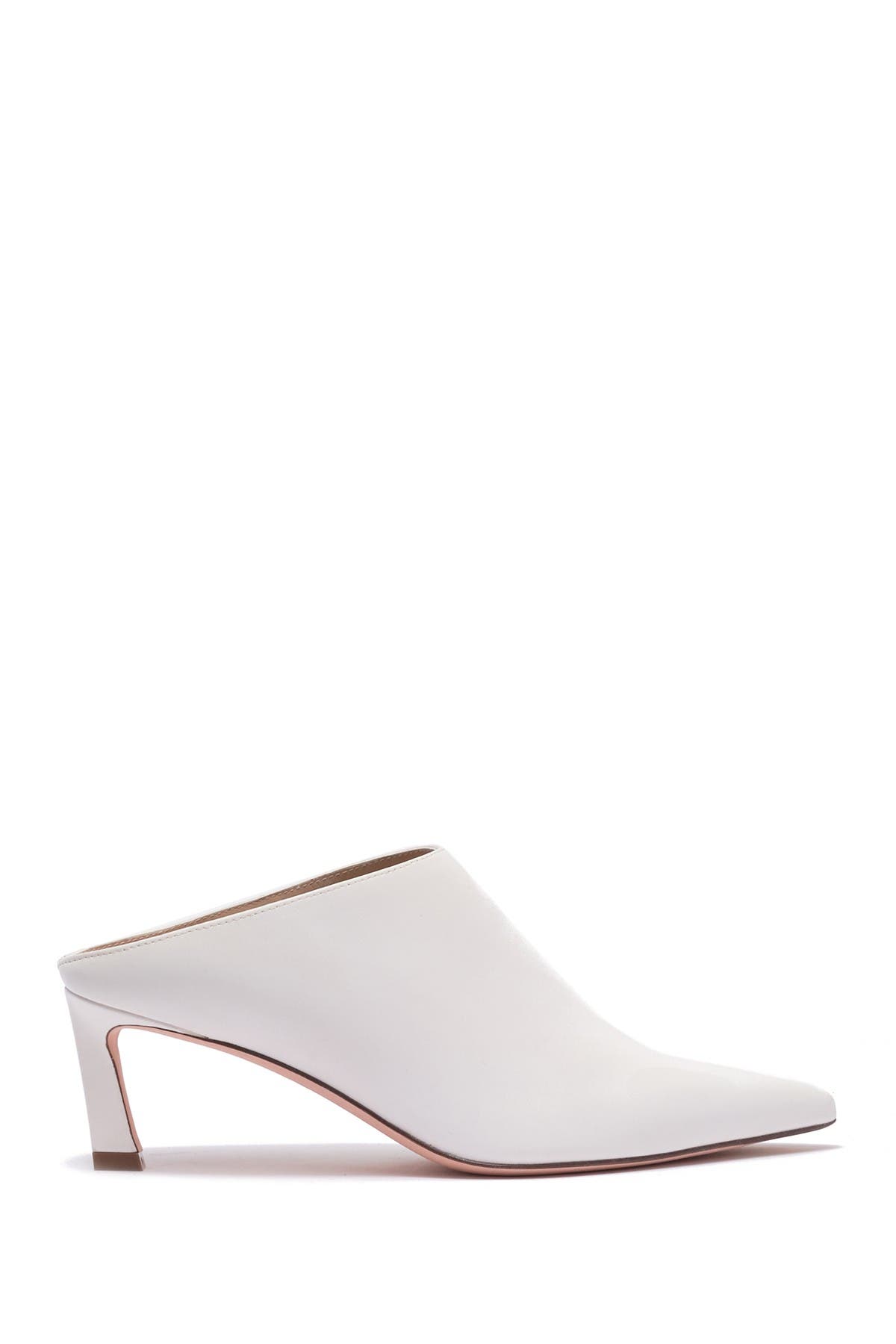 stuart weitzman mira mules white