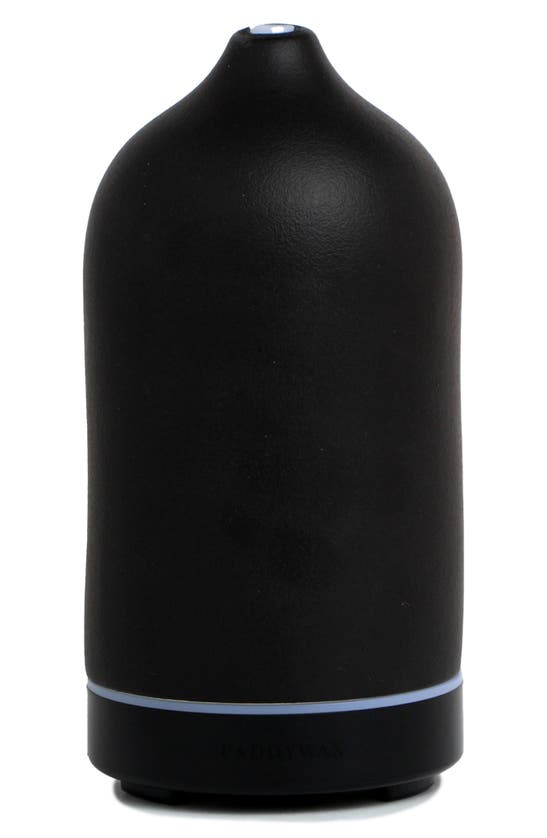 Shop Paddywax Ceramic Electronic Essential Oil Diffuser In Black