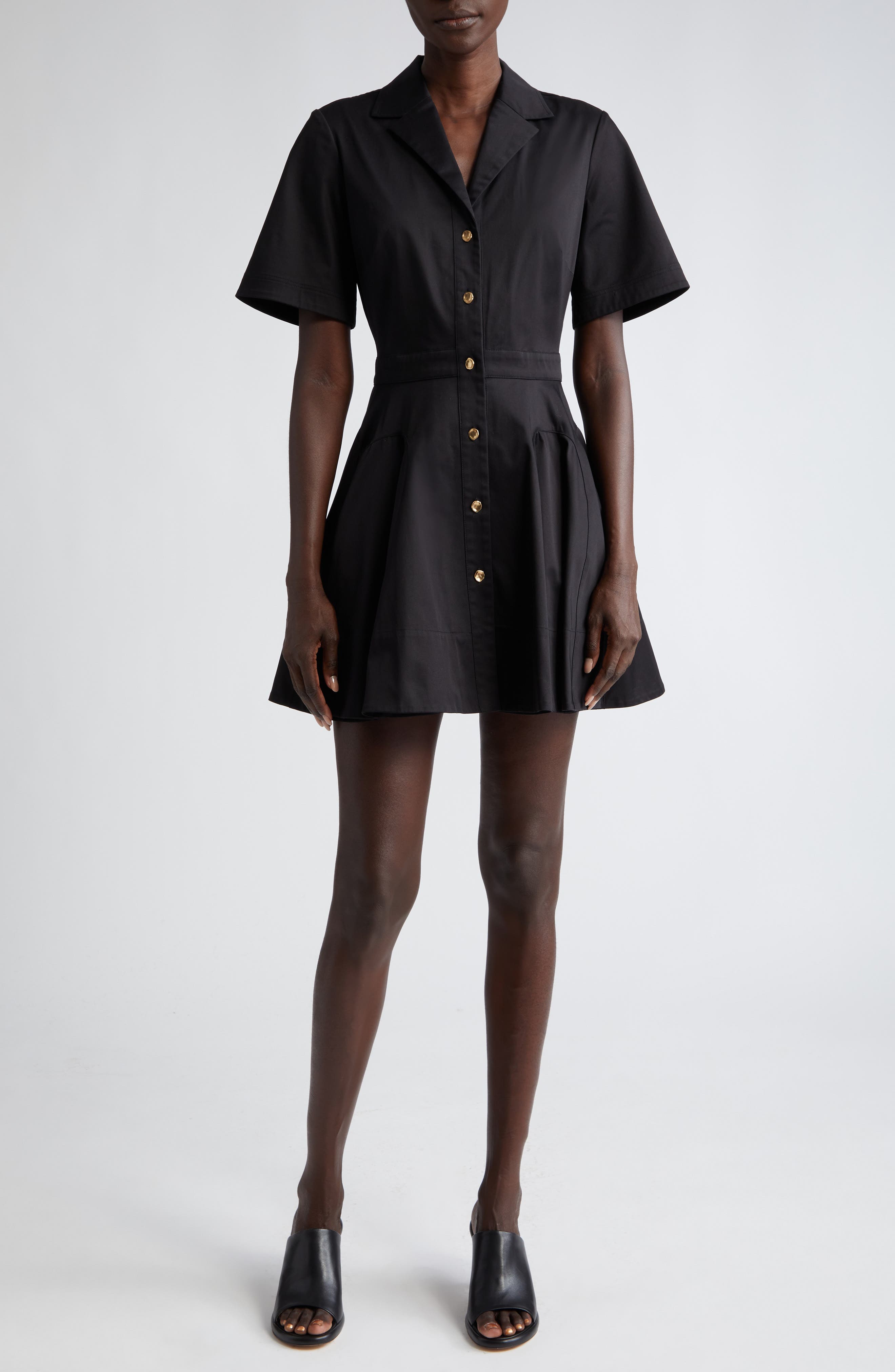 Jason wu short deals sleeve fitted dress