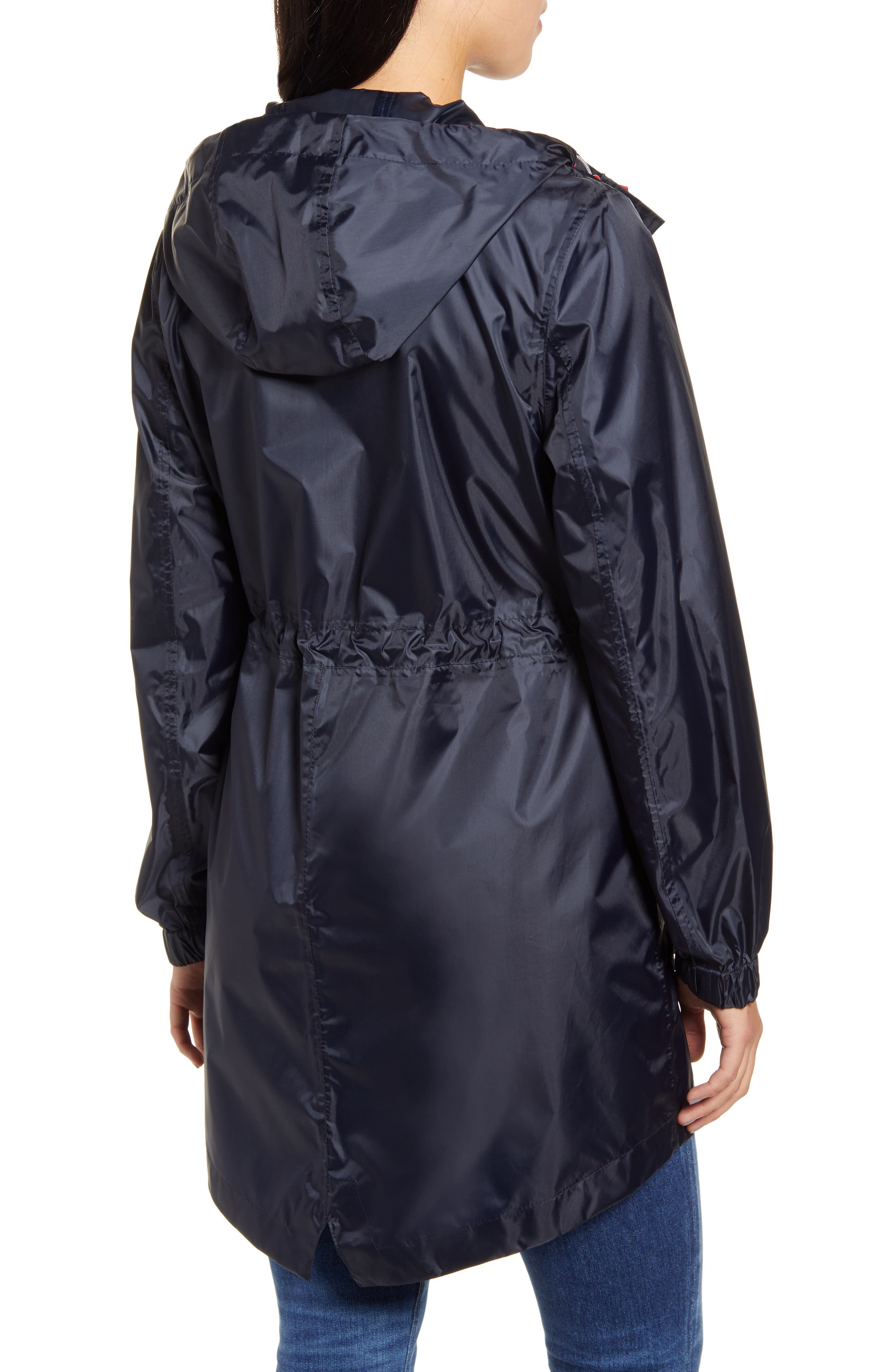 Joules Right as Rain Packable Print Hooded Raincoat Nordstrom Rack