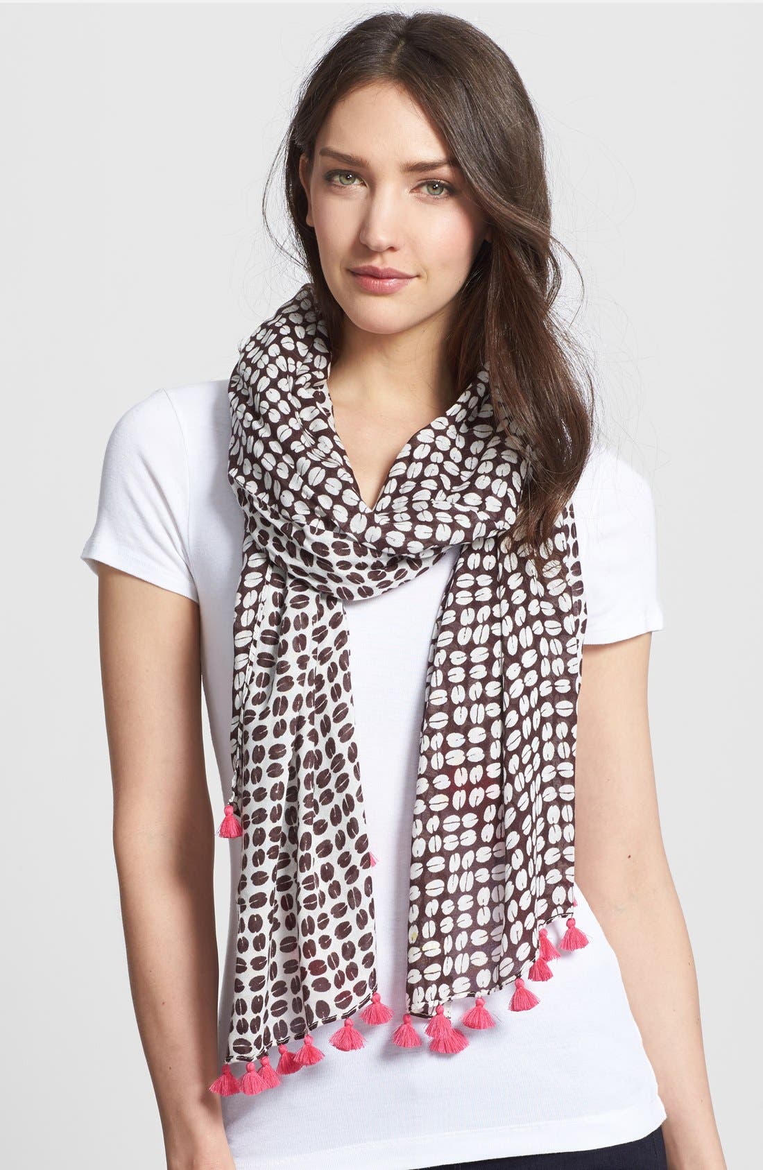 kate spade new york 'coffee bean' scarf Nordstrom