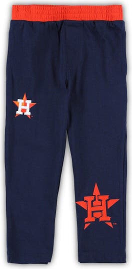 Outerstuff Infant Navy/Orange Houston Astros Stealing Homebase 2.0 T-Shirt  & Shorts Set