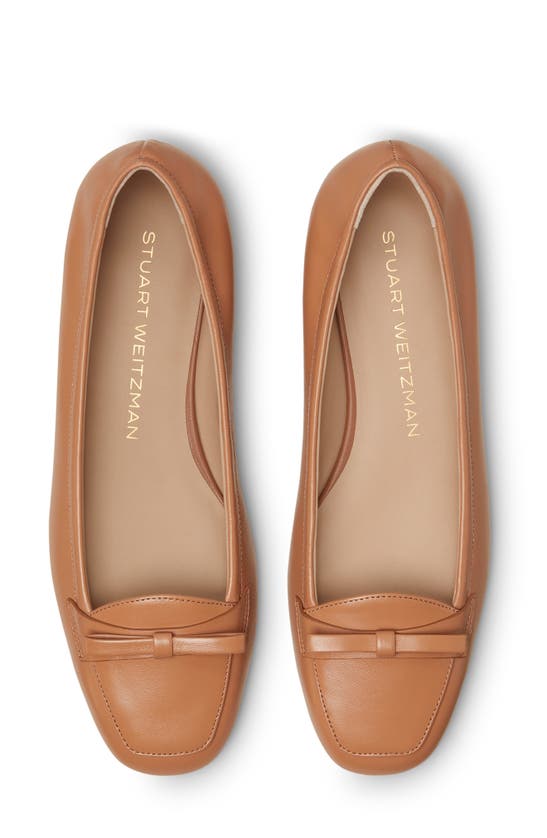 Shop Stuart Weitzman Tully Loafer In Tan