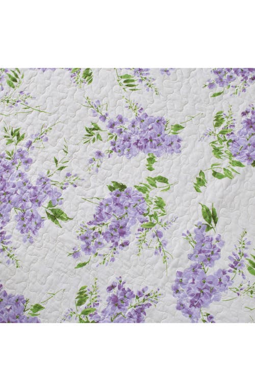 Laura Ashley Keighley Quilt Set In Lilac