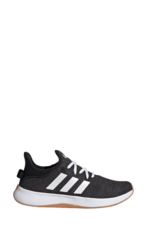 Adidas Originals Adidas Cloadfoam Pure Running Shoe In Black/white/grey