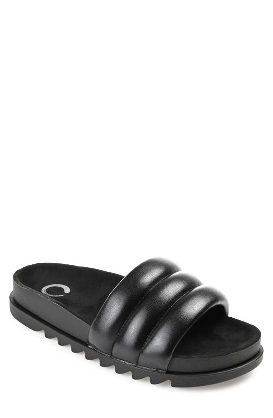 Journee Collection Tru Comfort Foam Sandal In Black