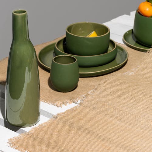 Shop Gharyan Stoneware Jute Placemat In Natural