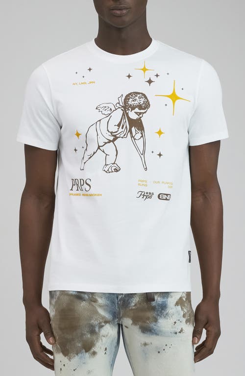 Prps Matsue Graphic T-shirt In White