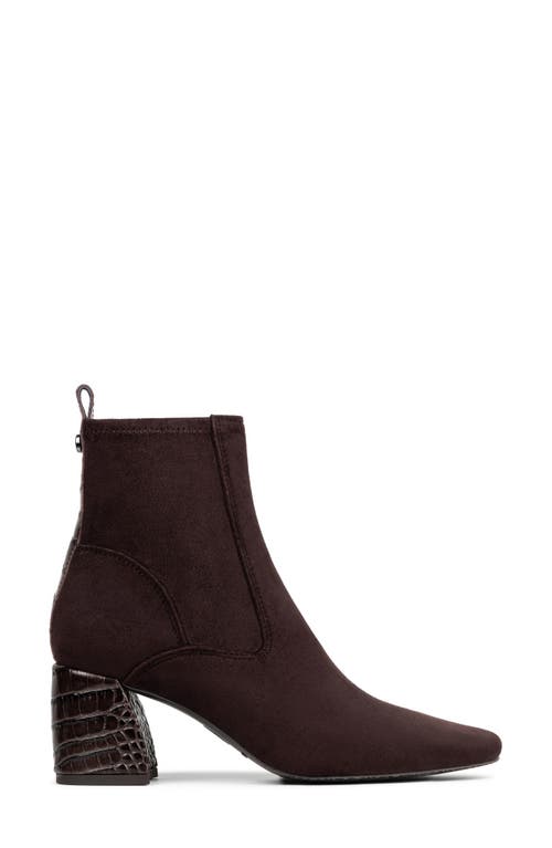 Shop Donald Pliner Niri Bootie In Dark Brown