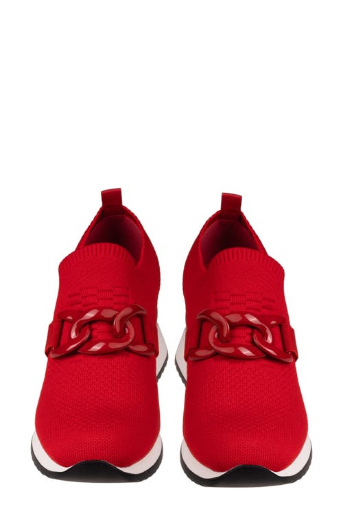 Ninety Union Boston Slip-on Sneaker In Red