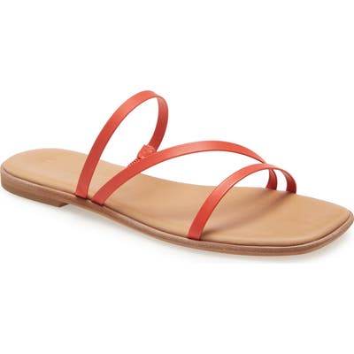 Madewell The Lyra Slide Sandal, Orange
