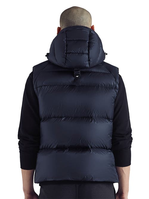 Shop Triple F.a.t. Goose Puffer Down Vest In Navy