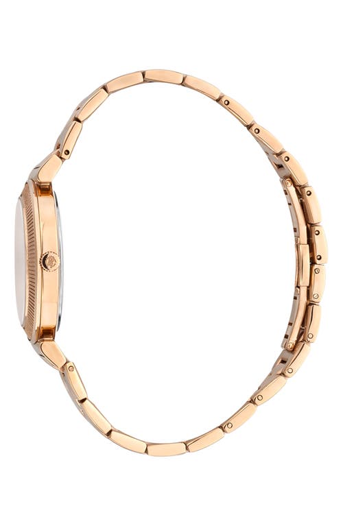 Roberto Cavalli By Franck Muller Crystal & Mother-of-pearl Bracelet Watch, 42mm In Rose Gold