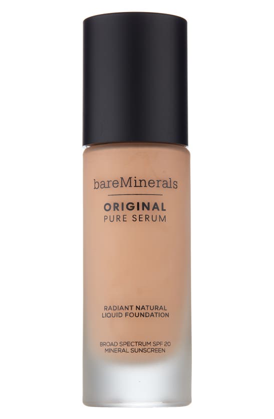 Shop Bareminerals Original Pure Serum Liquid Skin Care Foundation Mineral Spf 20 In Light Cool 2.5