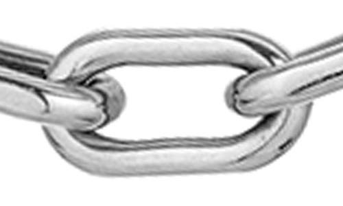 Shop Adina Reyter Link Chain Necklace In Silver