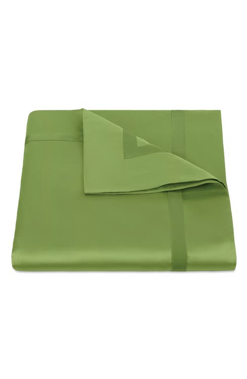 Matouk Nocturne Duvet Cover in Grass at Nordstrom