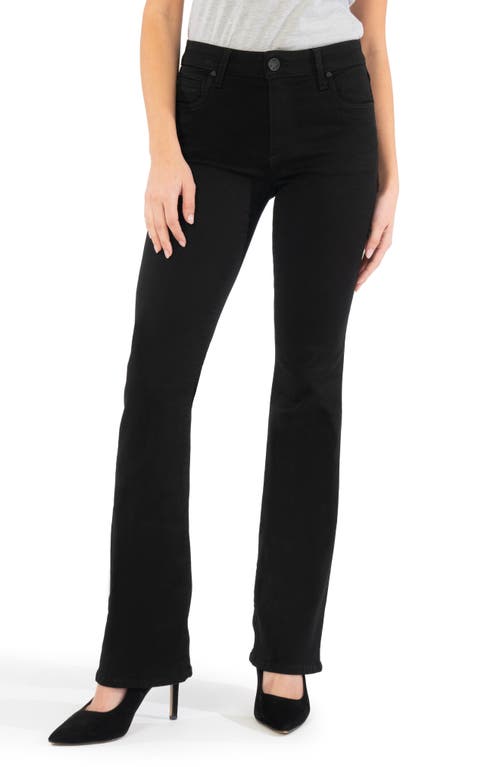 KUT from the Kloth Natalie Bootcut Jeans Black at Nordstrom,