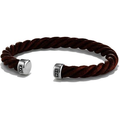David Yurman Leather Cuff Bracelet