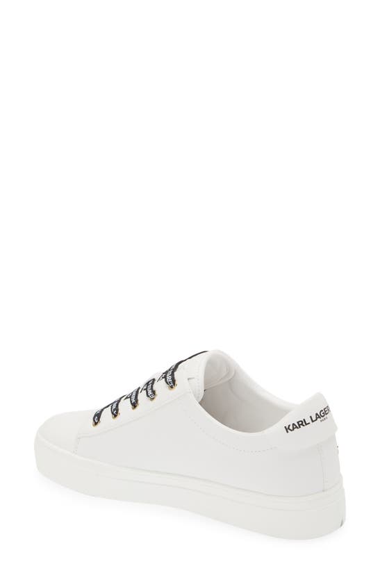 Shop Karl Lagerfeld Paris Cammy Sneaker In Bright White