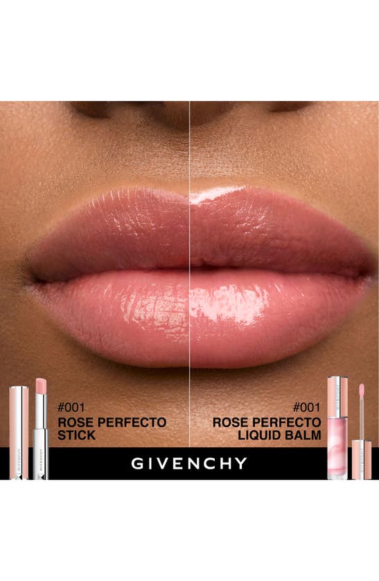 Shop Givenchy Rose Perfecto Liquid Lip Balm In 1 Pink Irresistible