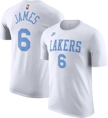 Men's Los Angeles Lakers LeBron James Nike Blue Classic Edition