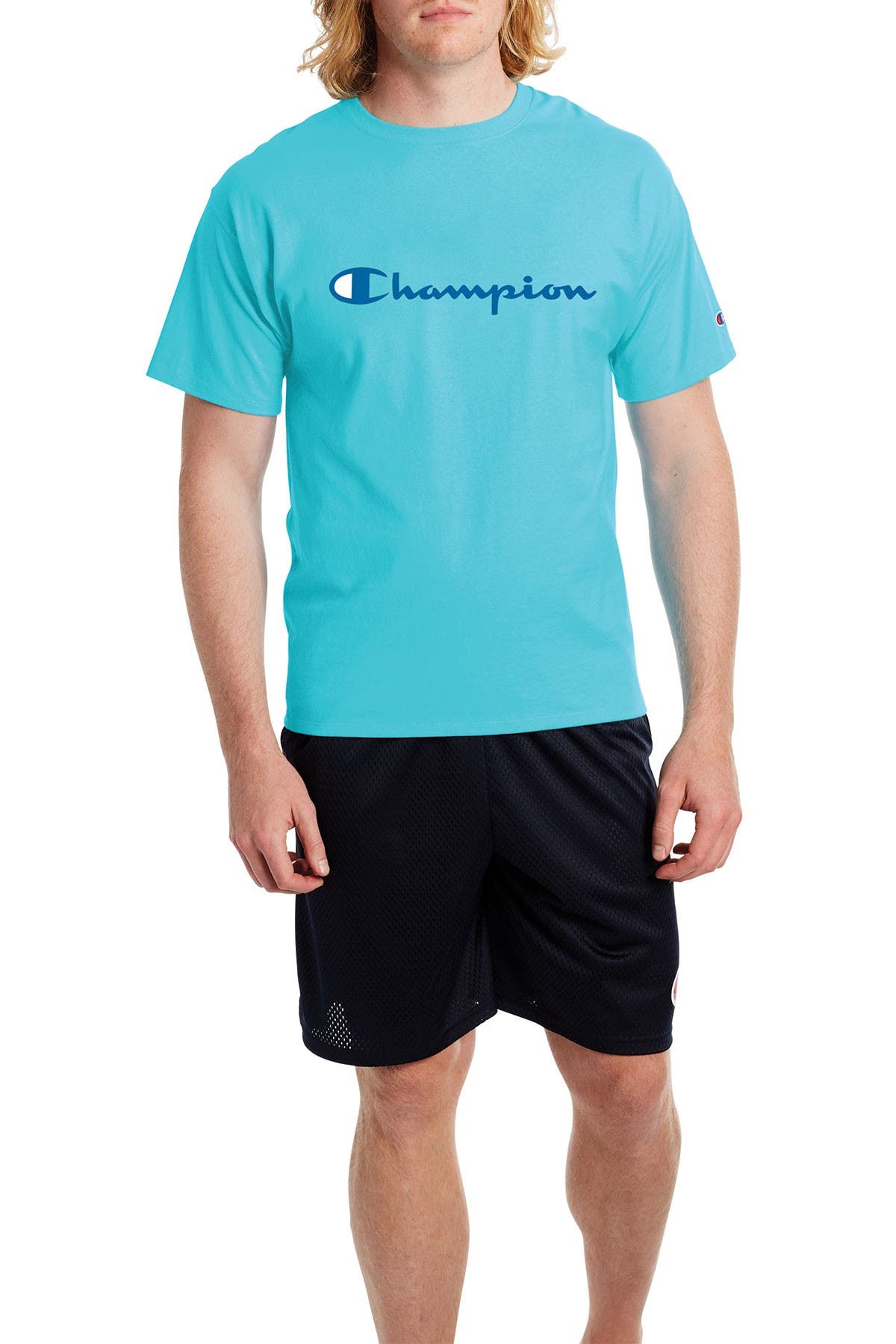 champion shirt and shorts