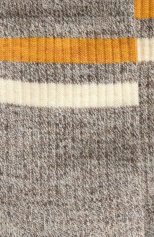 Smartwool Hike Light Cushion Tube Crew Socks In Taupe-natural Marl