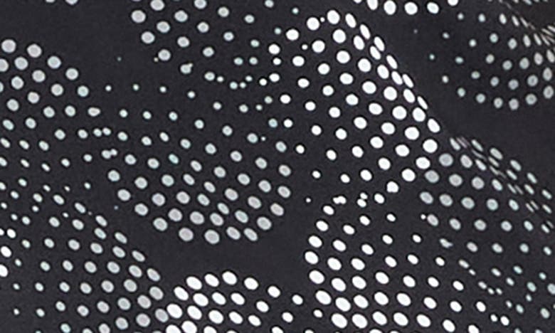 Shop Civil Society Dot Print Short Sleeve Button-up Shirt In Black