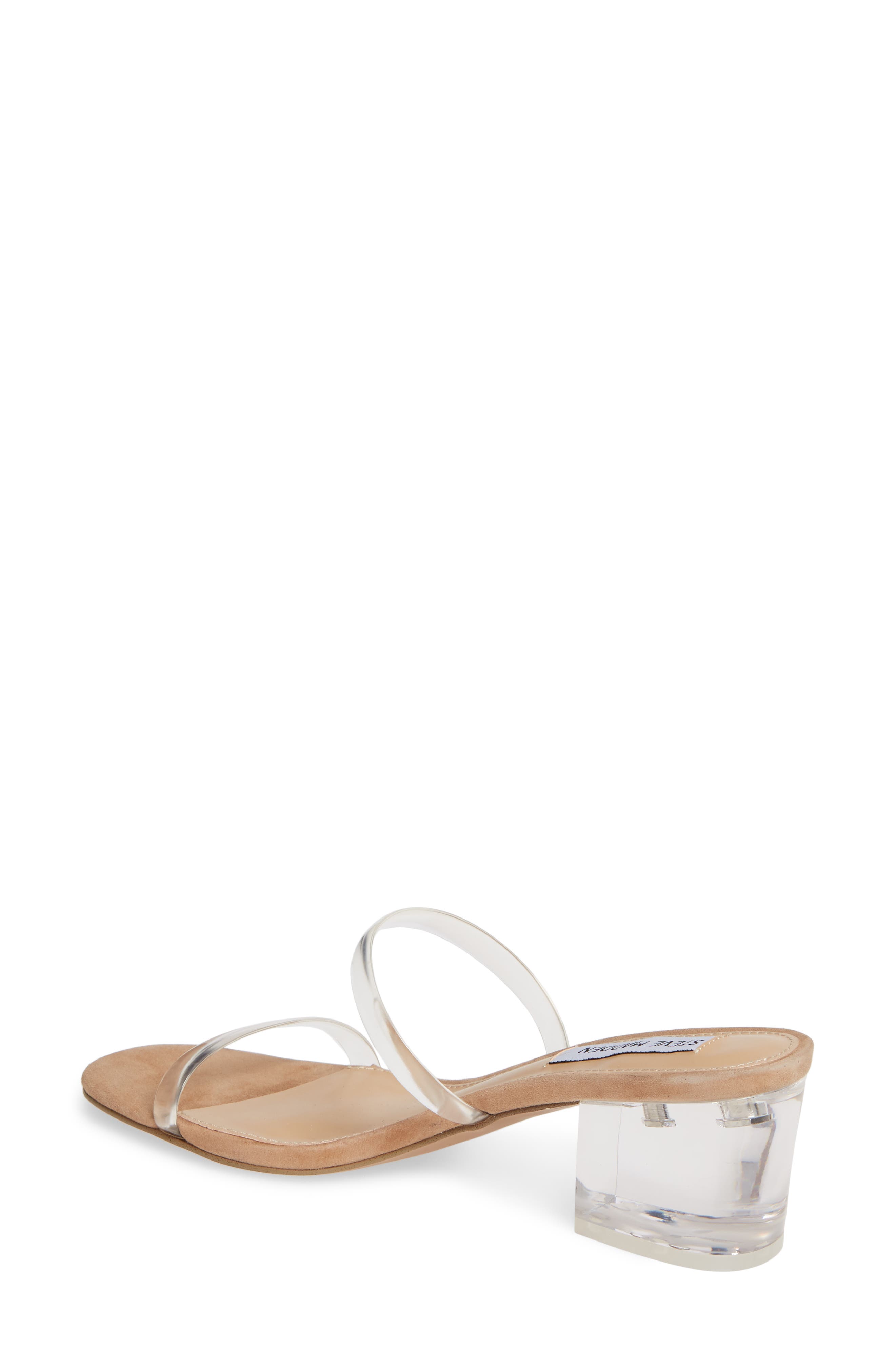 issy block heel slide sandal steve madden