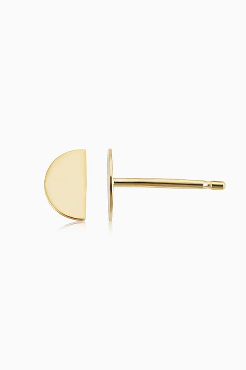 Shop Oradina 14k Yellow Gold Cabana Studs