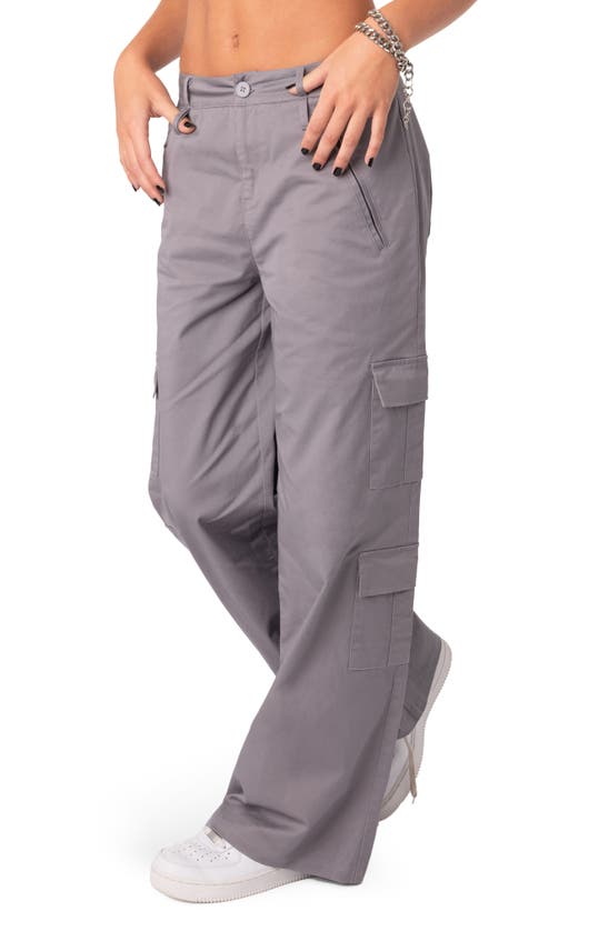 EDIKTED EDIKTED ZARIA STRETCH COTTON CARGO PANTS