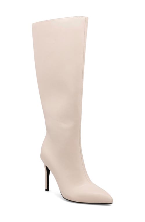 Mia Marysol Pointed Toe Boot In Bone