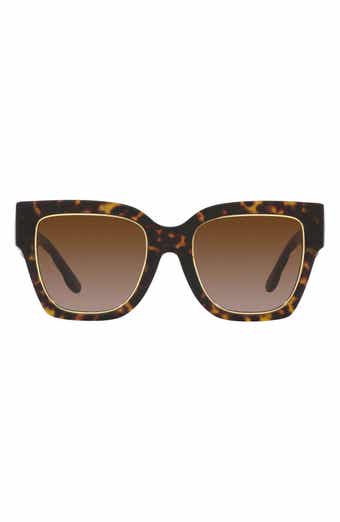 Tory burch 58mm oversized top square sunglasses