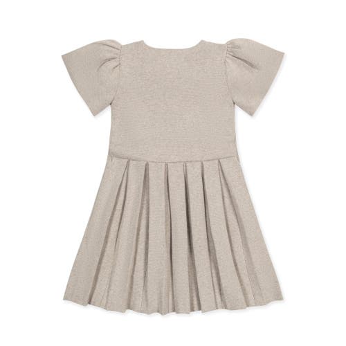 HOPE & HENRY HOPE & HENRY GIRLS' ORGANIC PLEATED SWEATER DRESS, TODDLER 