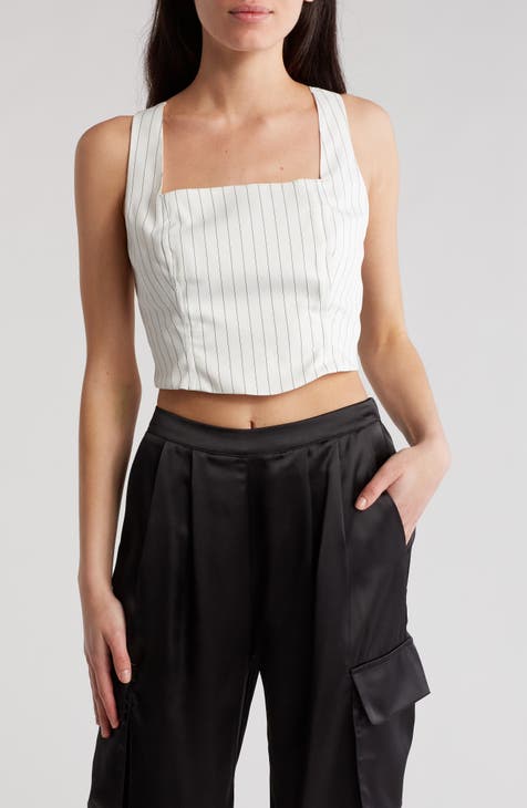 Pinstripe Top