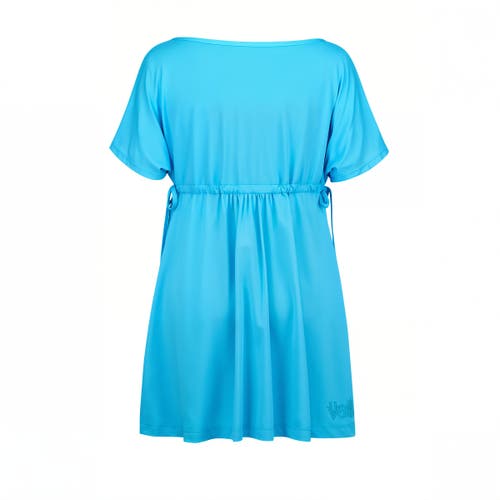 Uv Skinz Short Cover-up In Aqua
