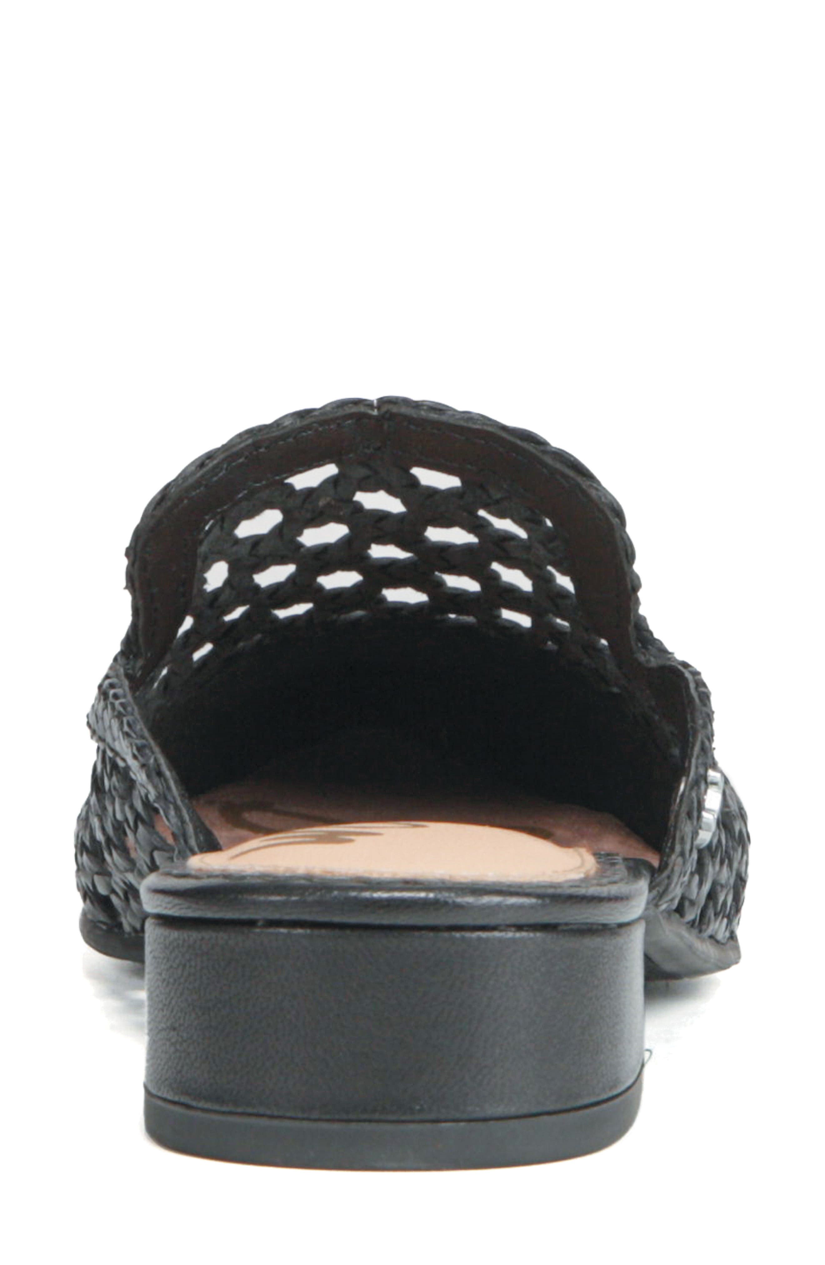clara woven mule