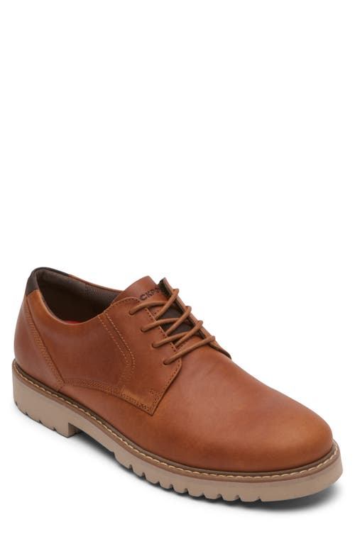 Rockport Maverick Plain Toe Oxford In Brown