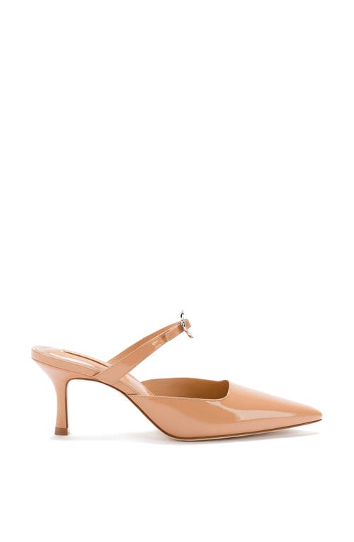 Shop Larroude Larroudé Daisy Pump In Tan