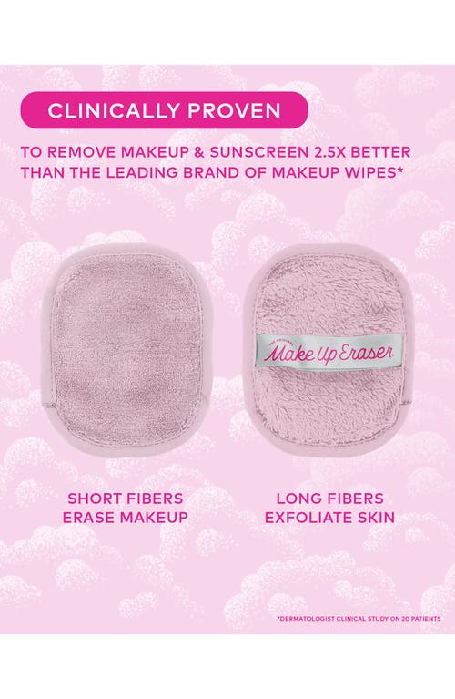 The Original Makeup Eraser 7-day Silver Infused Makeup Eraser Set With Laundry Bag In Silver Infused