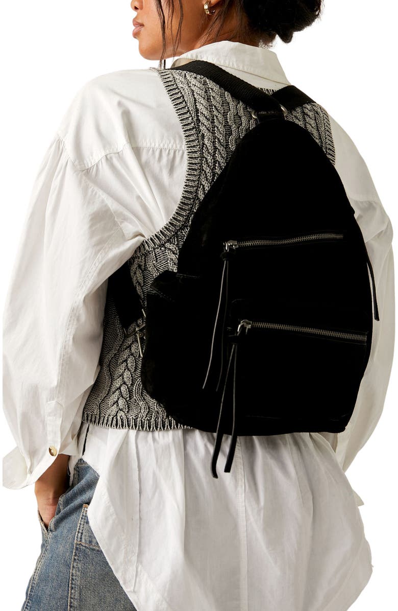 Free People We the Free Oxford Suede Sling Bag, Alternate, color,