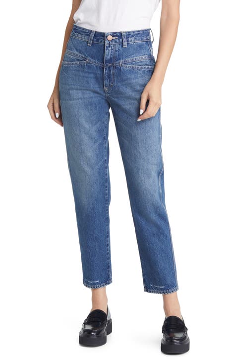 Displacement Goneryl afstand Closed Pedal Pusher High Waist Slim Jeans | Nordstrom