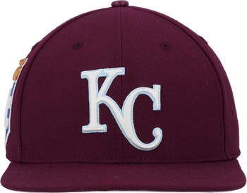 Pro Standard Men's Burgundy Kansas City Royals Wine Snapback Hat