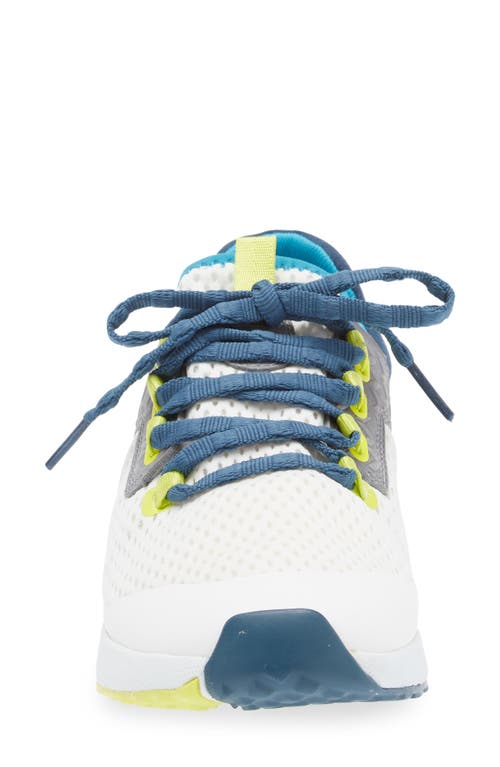 Olukai Wailuku Sneaker In Bright White/lagoon