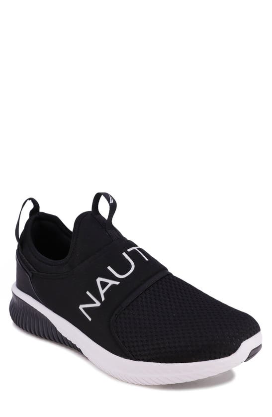 Nautica Coaster Slip on Sneaker In Black ModeSens