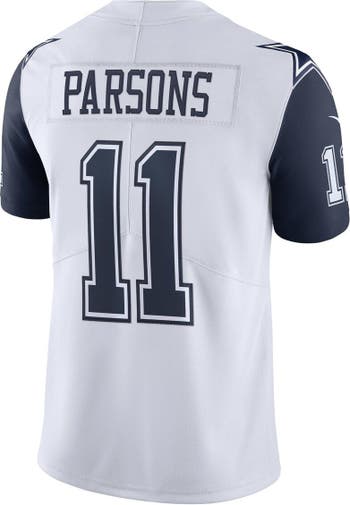 Women's Nike Micah Parsons Gray Dallas Cowboys Atmosphere Fashion Game  Jersey