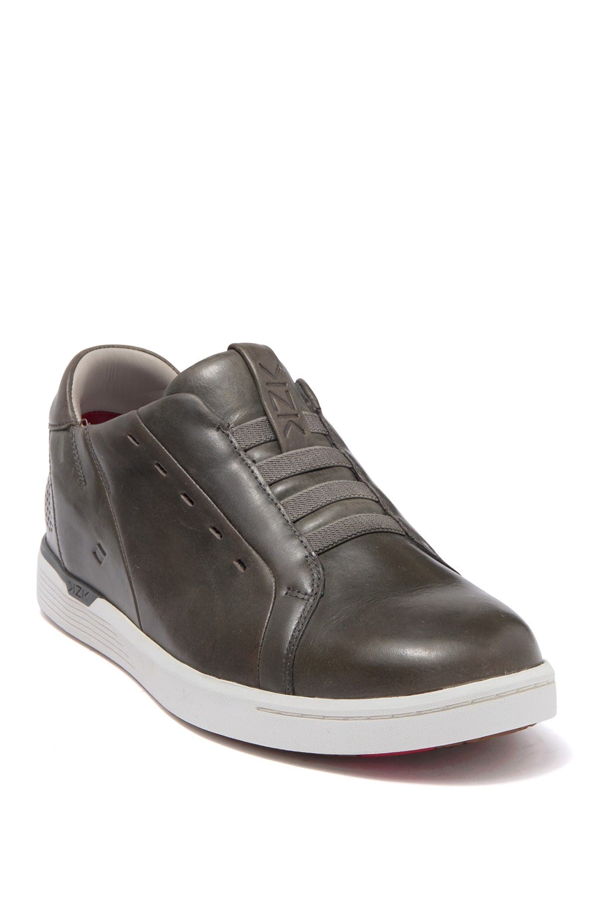 patent leather slip on sneakers