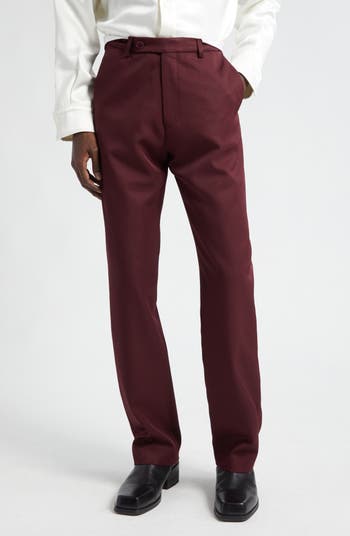 Martine Rose Rolled Waistband Twill Pants