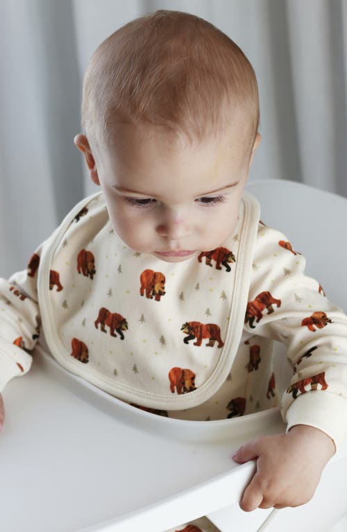 L'OVEDBABY L'OVEDBABY X THE WORLD OF ERIC CARLE™ 2-LAYER REVERSIBLE ORGANIC COTTON BIB