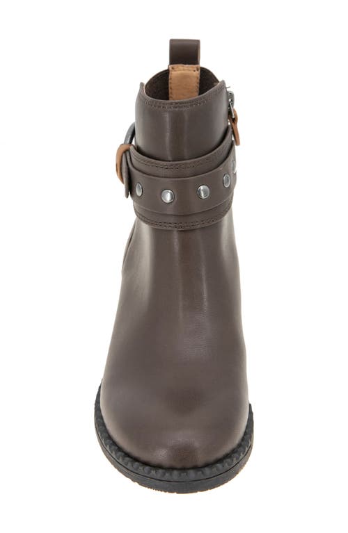 Shop Gentle Souls By Kenneth Cole Gentle Souls Bowen Bootie In Chocolate Leather
